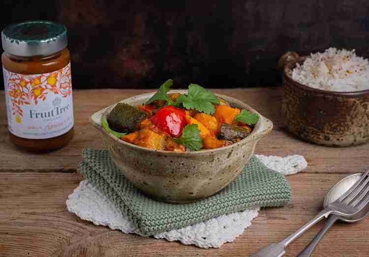 TAJINE VÉGÉTARIEN À L’ABRICOT